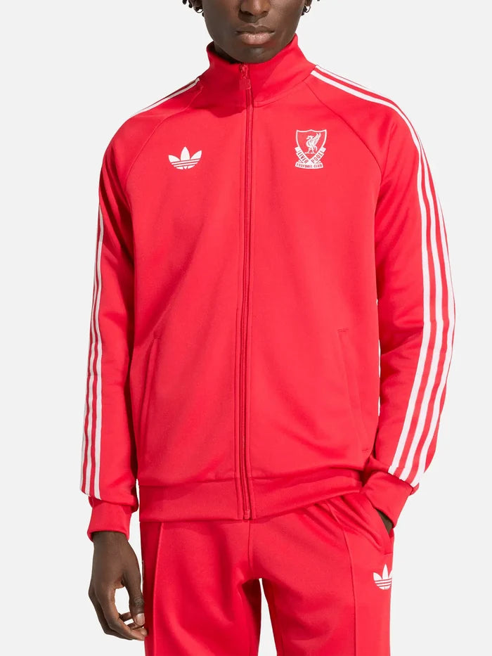 ADIDAS ORIGINALS Liverpool FC Originals Track Top - Pure Ruby - Track Jackets EŞOFMAN ÜSTÜ