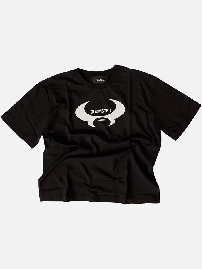 DOOMSTER Logo Tee - Black - T-SHIRT