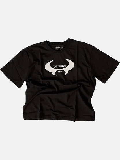 DOOMSTER Logo Tee - Black - T-SHIRT
