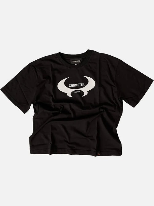DOOMSTER Logo Tee - Black - T-SHIRT