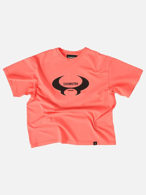 DOOMSTER Logo Tee - Pink - T-SHIRT