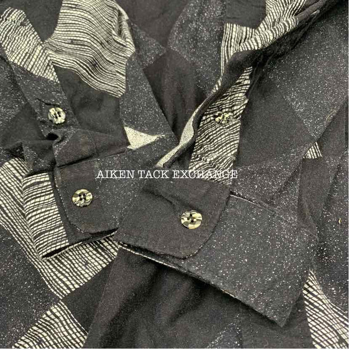 Longhorn by Niver Western Wear Long Sleeve Western Shirt, Size Large