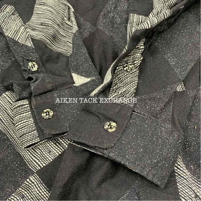 Longhorn by Niver Western Wear Long Sleeve Western Shirt, Size Large