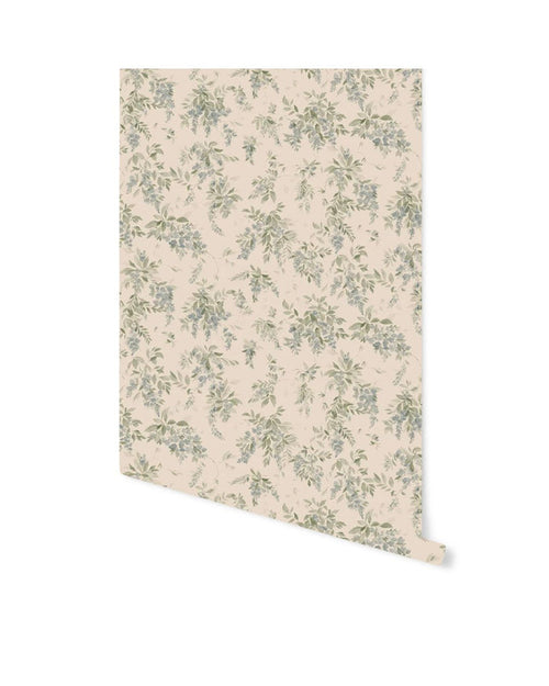 Lovisa Wallpaper in Blue