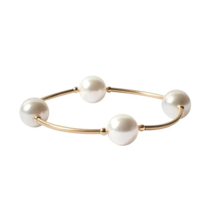 Made as Intended- White Pearl Blessing Bracelet - Findlay Rowe Designs