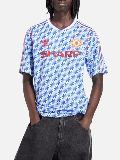 ADIDAS ORIGINALS Manchester United 90 Away Jersey - Multicolor - Sports Uniforms FORMA