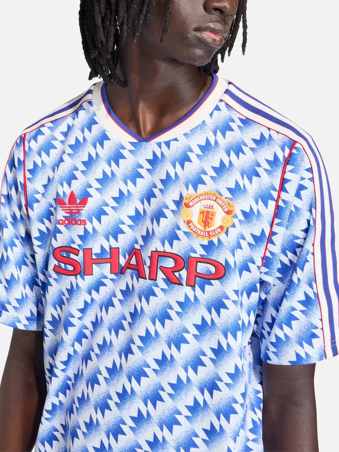ADIDAS ORIGINALS Manchester United 90 Away Jersey - Multicolor - Sports Uniforms FORMA