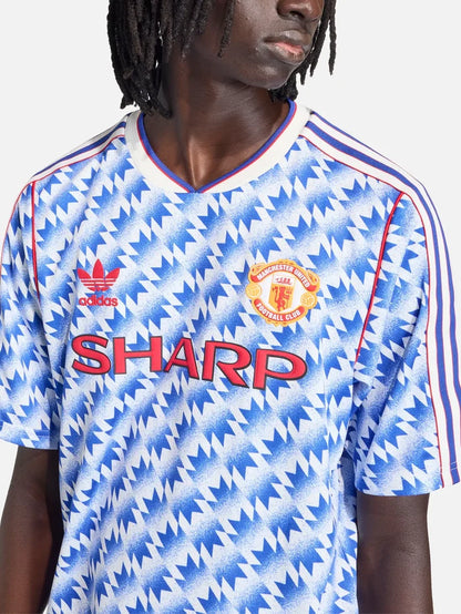 ADIDAS ORIGINALS Manchester United 90 Away Jersey - Multicolor - Sports Uniforms FORMA