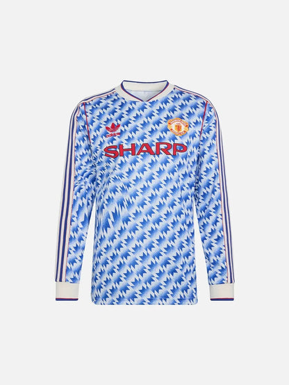 ADIDAS ORIGINALS Manchester United 90 Away Longsleeve Jersey - Multicolor - Sports Uniforms FORMA