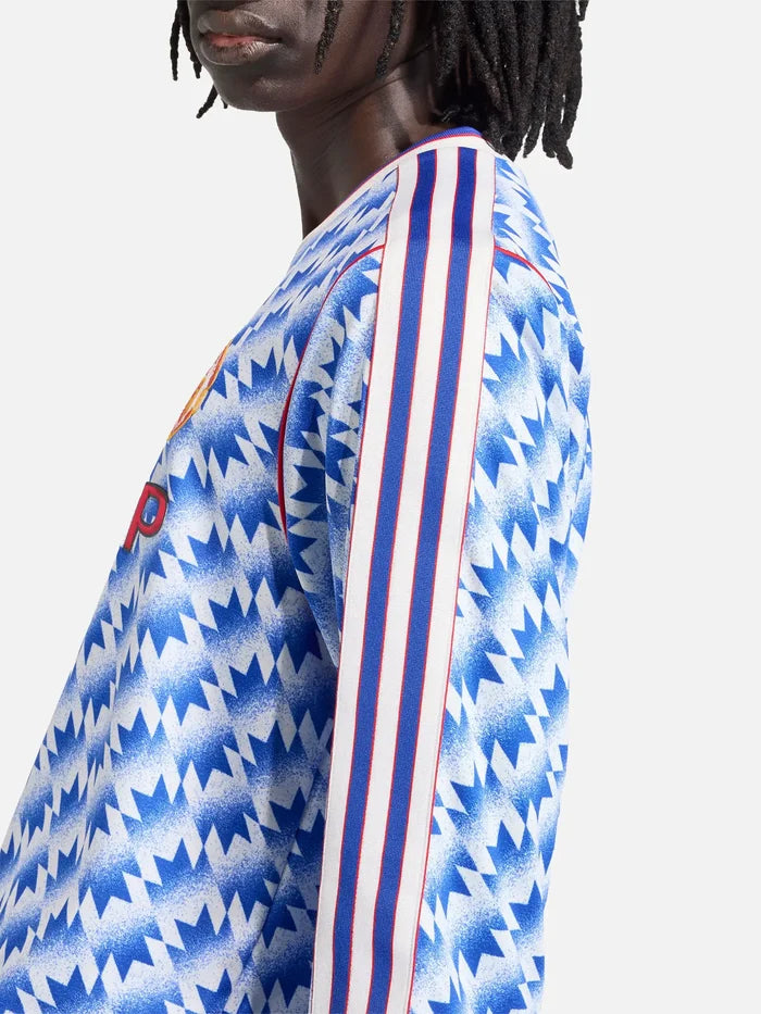 ADIDAS ORIGINALS Manchester United 90 Away Longsleeve Jersey - Multicolor - Sports Uniforms FORMA
