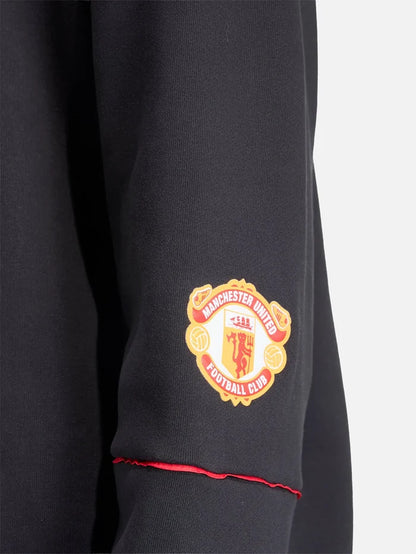 ADIDAS ORIGINALS Manchester United 90 Sweatshirt - Black - Sweatshirts SWEATSHIRT