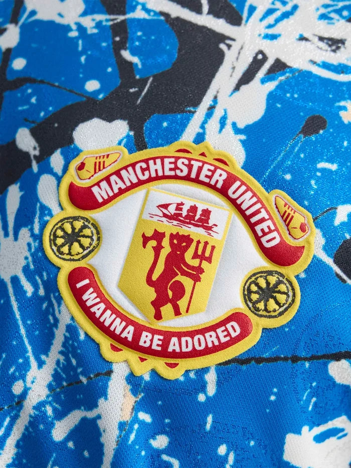 ADIDAS ORIGINALS Manchester United Stone Roses Jersey - Multi - Jerseys FORMA