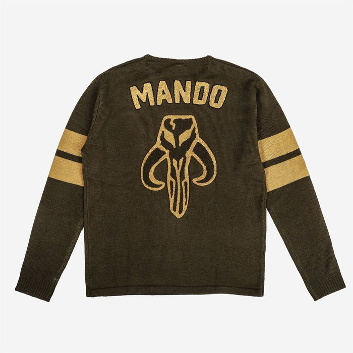 Mandalore Knit Varsity Sweater - Heroes & Villains-Star Wars-Sweater