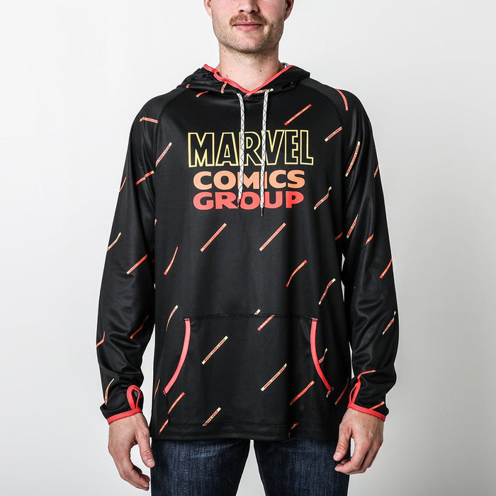 Marvel Comics Sublimated Print Performance Hoodie - Heroes & Villains-Marvel-Hoodie
