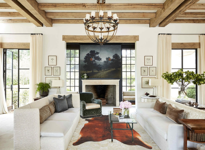 Medium Brindle Cowhide Rug #B2833