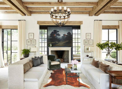 Medium Brindle Cowhide Rug #B2840