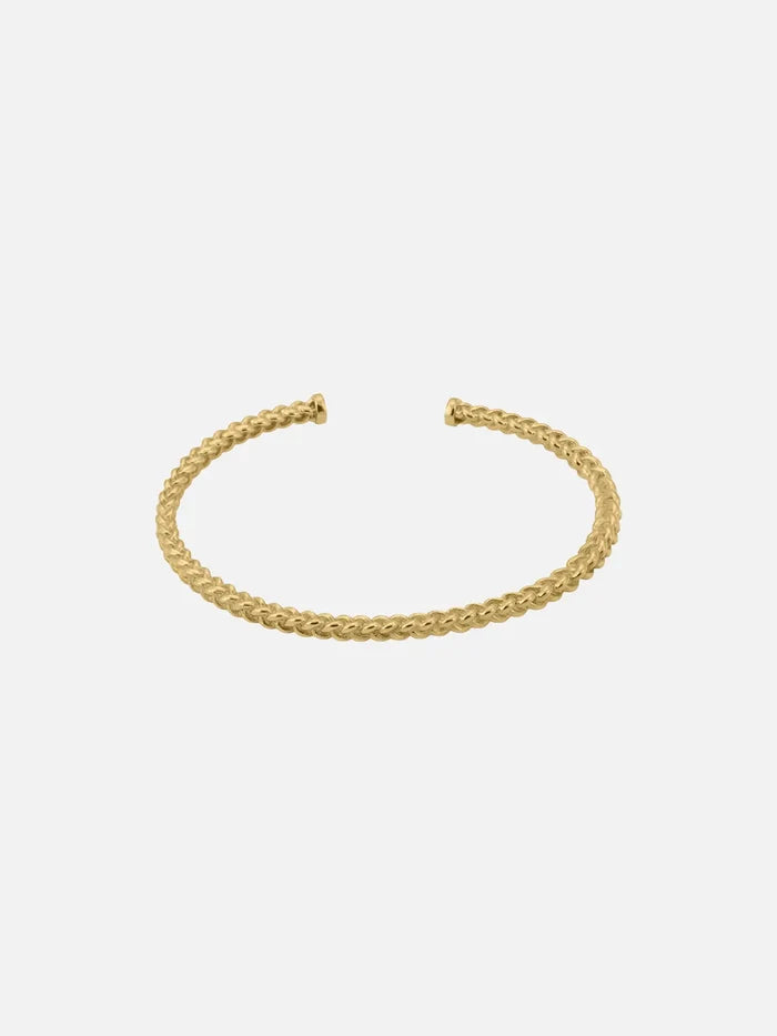 ATOLYEWOLF Mesh Bangle in Gold - Bracelets BİLEKLİK
