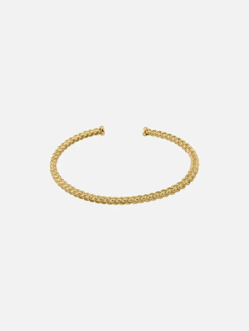 ATOLYEWOLF Mesh Bangle in Gold - Bracelets BİLEKLİK