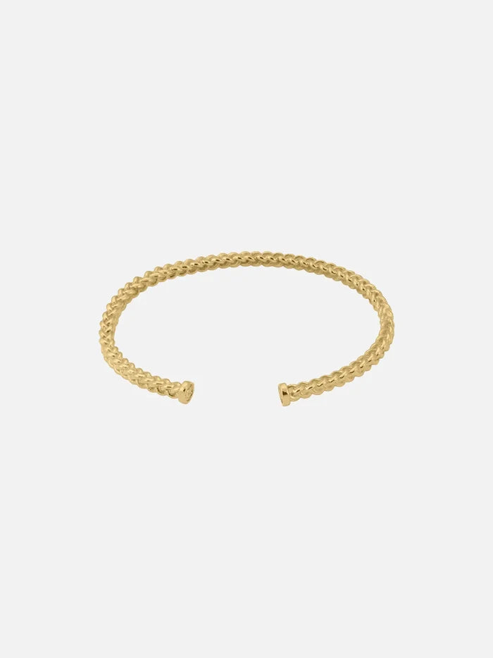 ATOLYEWOLF Mesh Bangle in Gold - Bracelets BİLEKLİK