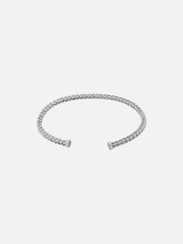 ATOLYEWOLF Mesh Bangle in Silver - Bracelets BİLEKLİK