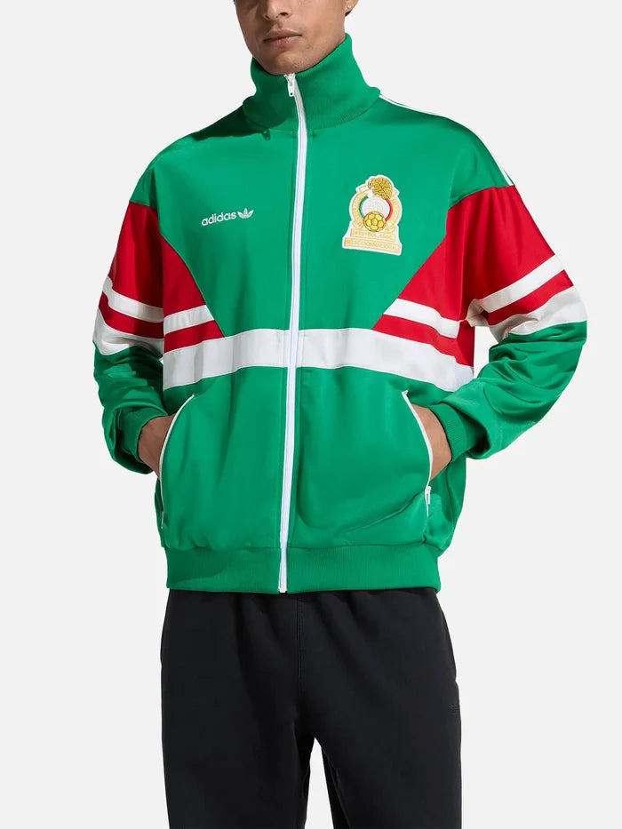 ADIDAS ORIGINALS Mexico FMF Track Top 86 - Green - Track Jackets EŞOFMAN ÜSTÜ