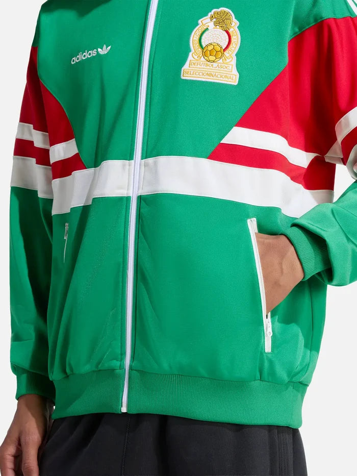 ADIDAS ORIGINALS Mexico FMF Track Top 86 - Green - Track Jackets EŞOFMAN ÜSTÜ