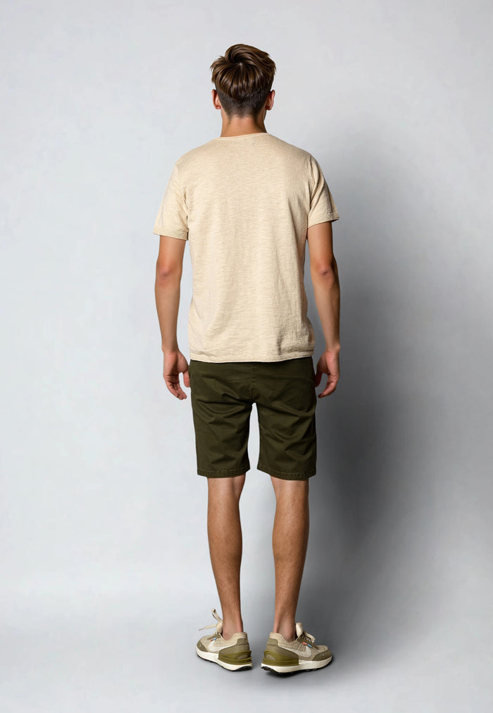 Clean Cut Copenhagen MILANO TWILL CHINO SHORTS Shorts Army