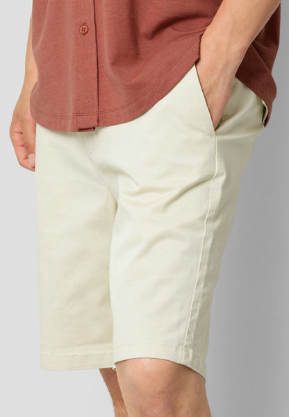 Clean Cut Copenhagen Milano twill chino shorts Shorts Ecru