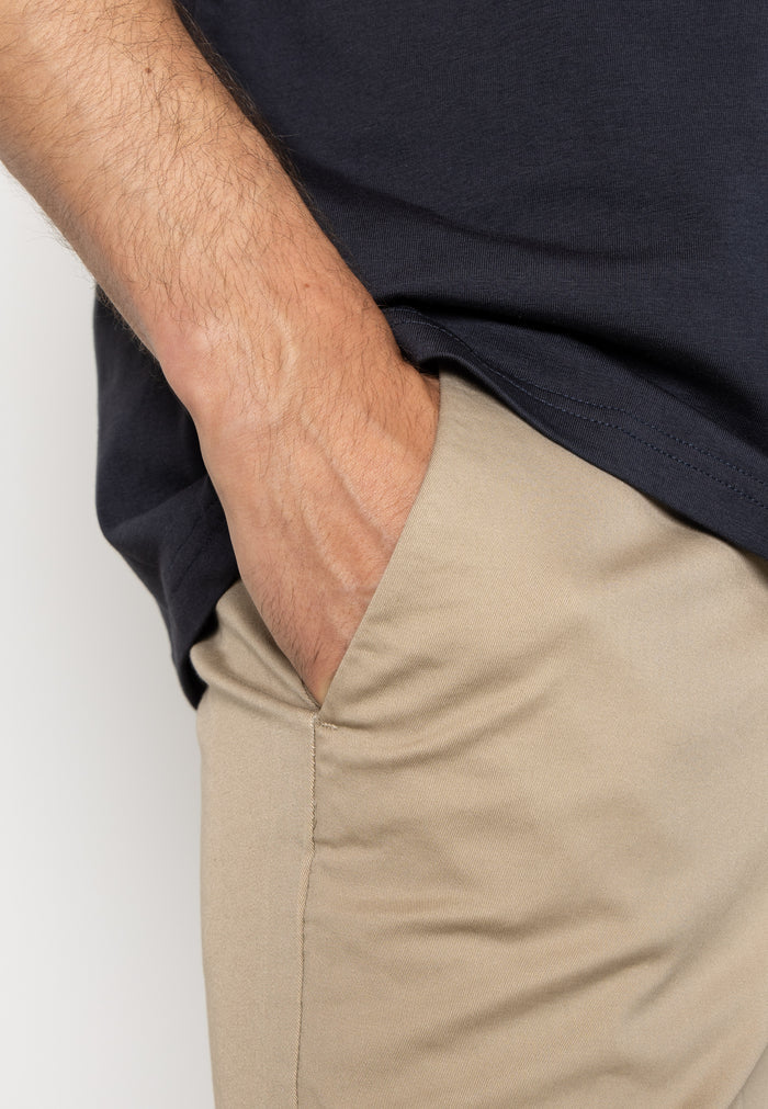 Clean Cut Copenhagen Milano twill chino shorts Shorts Sand