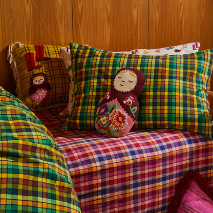 Milena Embroidered Cushion