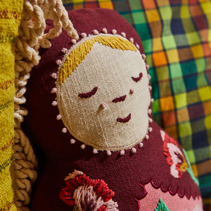 Milena Embroidered Cushion