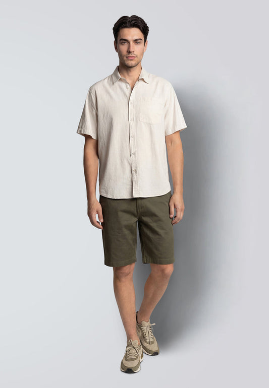 Clean Cut Copenhagen MITCHELL TWILL SHORTS Shorts Army