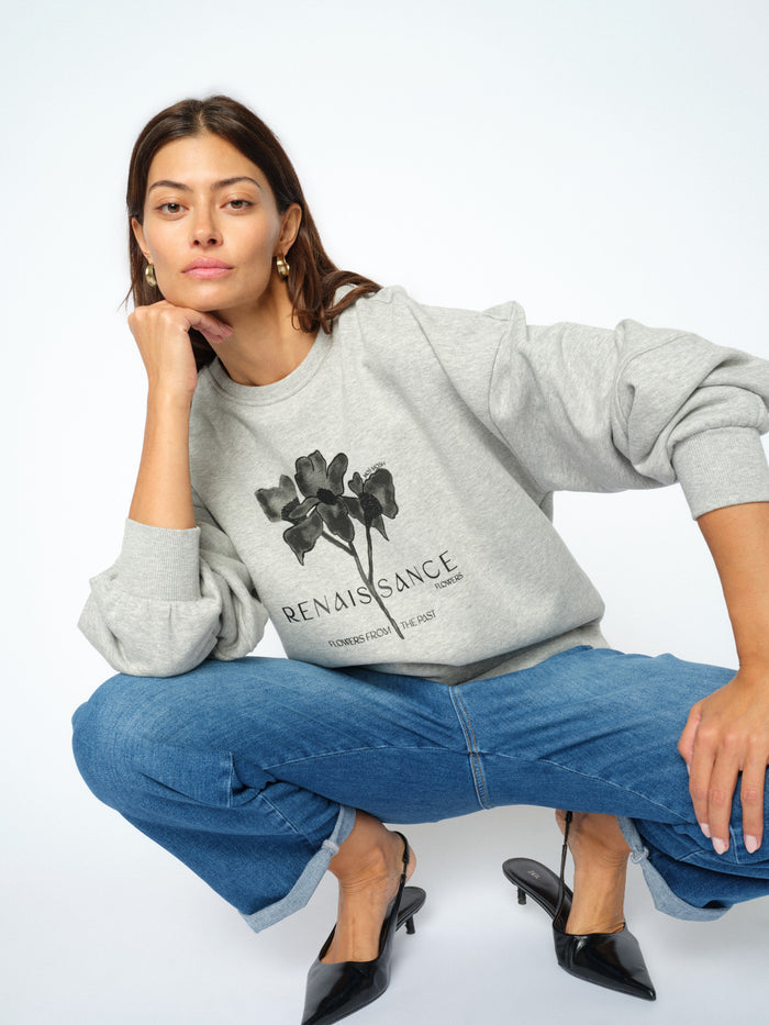 Modelshot / Grey Melange / Detail