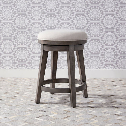 Modern Farmhouse Console Swivel Stool - 406-OT9003