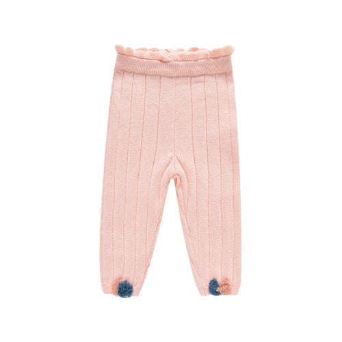 Louise Misha Moldavia Baby Leggings Knitted Blush
