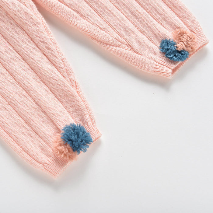 Louise Misha Moldavia Baby Leggings Knitted Blush
