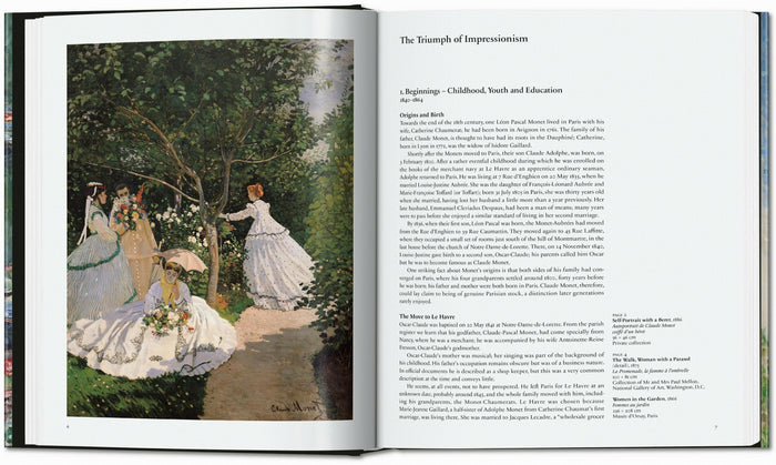 Monet The Triumph of Impressionism published by Taschen — 8.27″ × 10.24″