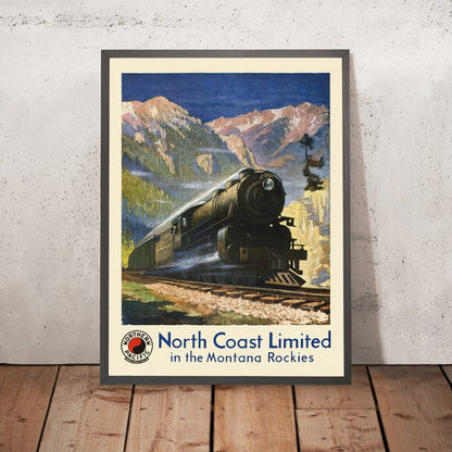 A framed image of