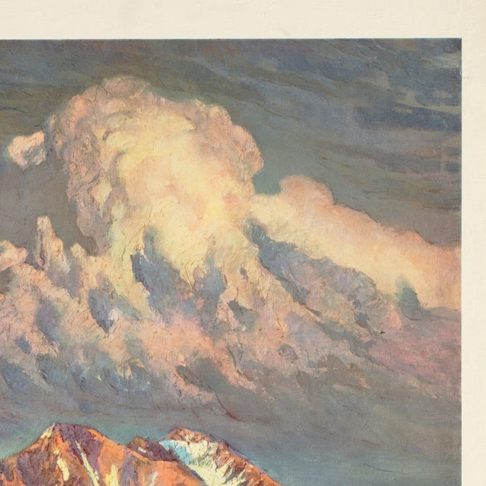 Montana Travel Poster by Gustav Wilhelm Krollmann, 1930s