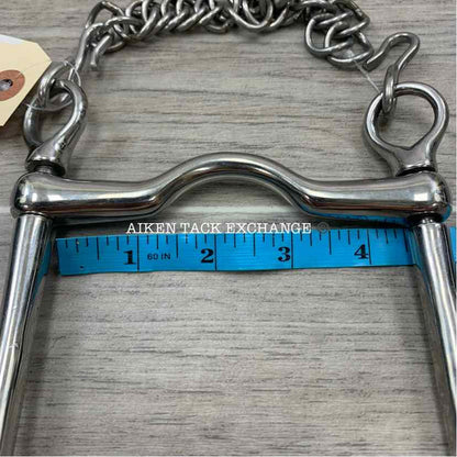 Mullen Mouth Weymouth Bit 4.5"