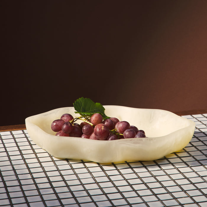 Nicole Serving Dish - Pearl