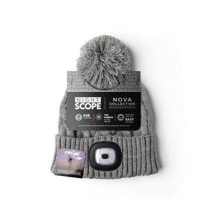 Night Scope® Nova Pom LED Beanie