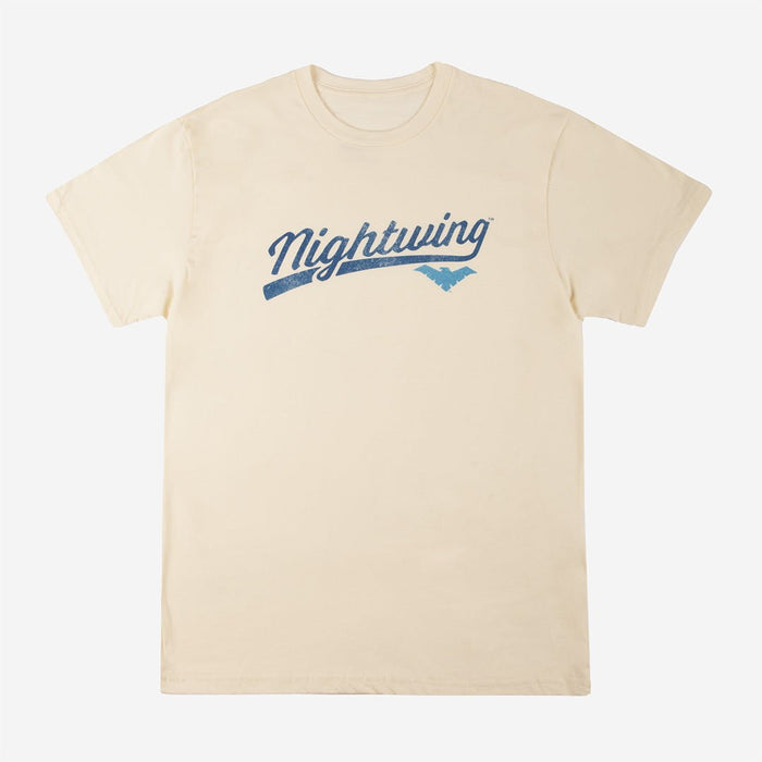 Nightwing Logo Classic Comfort Tee - Heroes & Villains-DC Comics-T-Shirt
