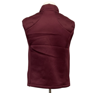 North End Men's Vest Maroon