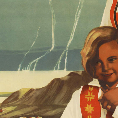 Norway Travel Poster: Nordlandfahrten by Hamburg-Amerika Linie, 1933