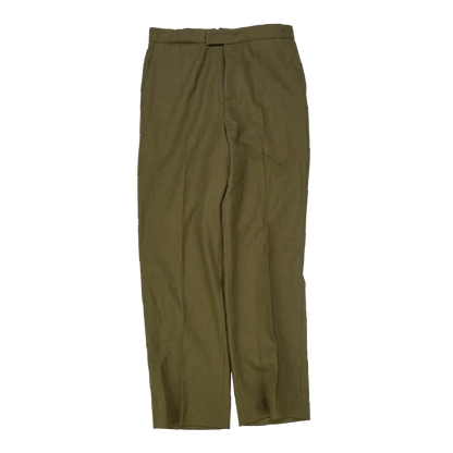 NZ Army 1970s Service Dress Trousers - 80cm, Medium - New Zealand Army Surplus - Dress Trousers