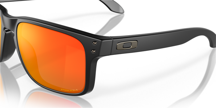 Oakley Holbrook, Prizm Ruby Matte Black - Sun Glasses