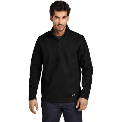 no-logo OGIO Grit Fleece 1/2-Zip-Regular-OGIO-Thread Logic
