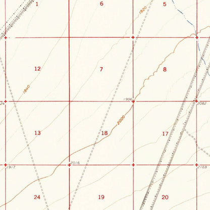 Old Map of Boulder City, Nevada by USGS, 1958 – Hoover Dam & Lake Mead