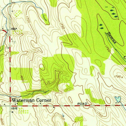 Old Map of Chautauqua, New York by USGS, 1954 – Chautauqua Lake & Mayville